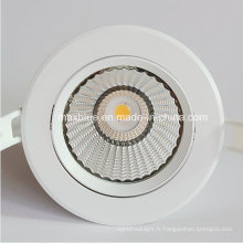 18W Boîtier blanc CREE / Epistar COB LED Down Light